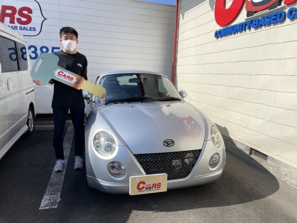 府中市在住 S様 Daihatsu コペン ご納車 Cars 立川店 府中市在住 S様 Daihatsu コペン ご納車 Cars 立川店