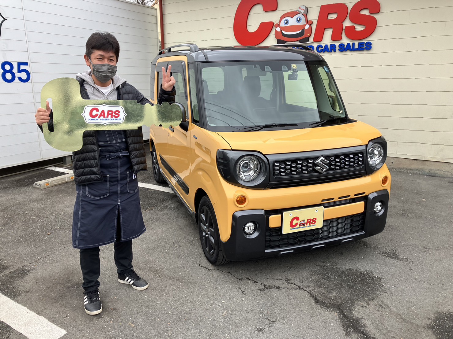 武蔵村山市在住　Y様　SUZIKI　スペーシアギア　ご納車