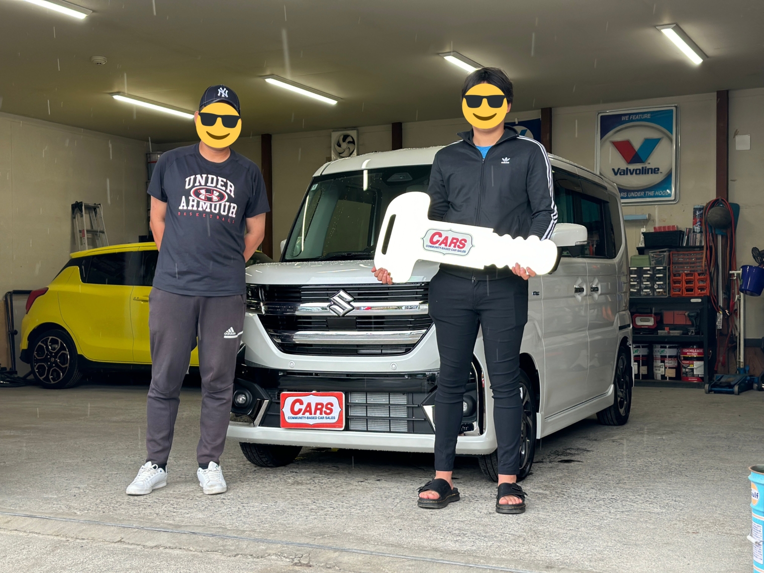 小金井市在住　N様　スズキ　スペーシアカスタム　ご納車