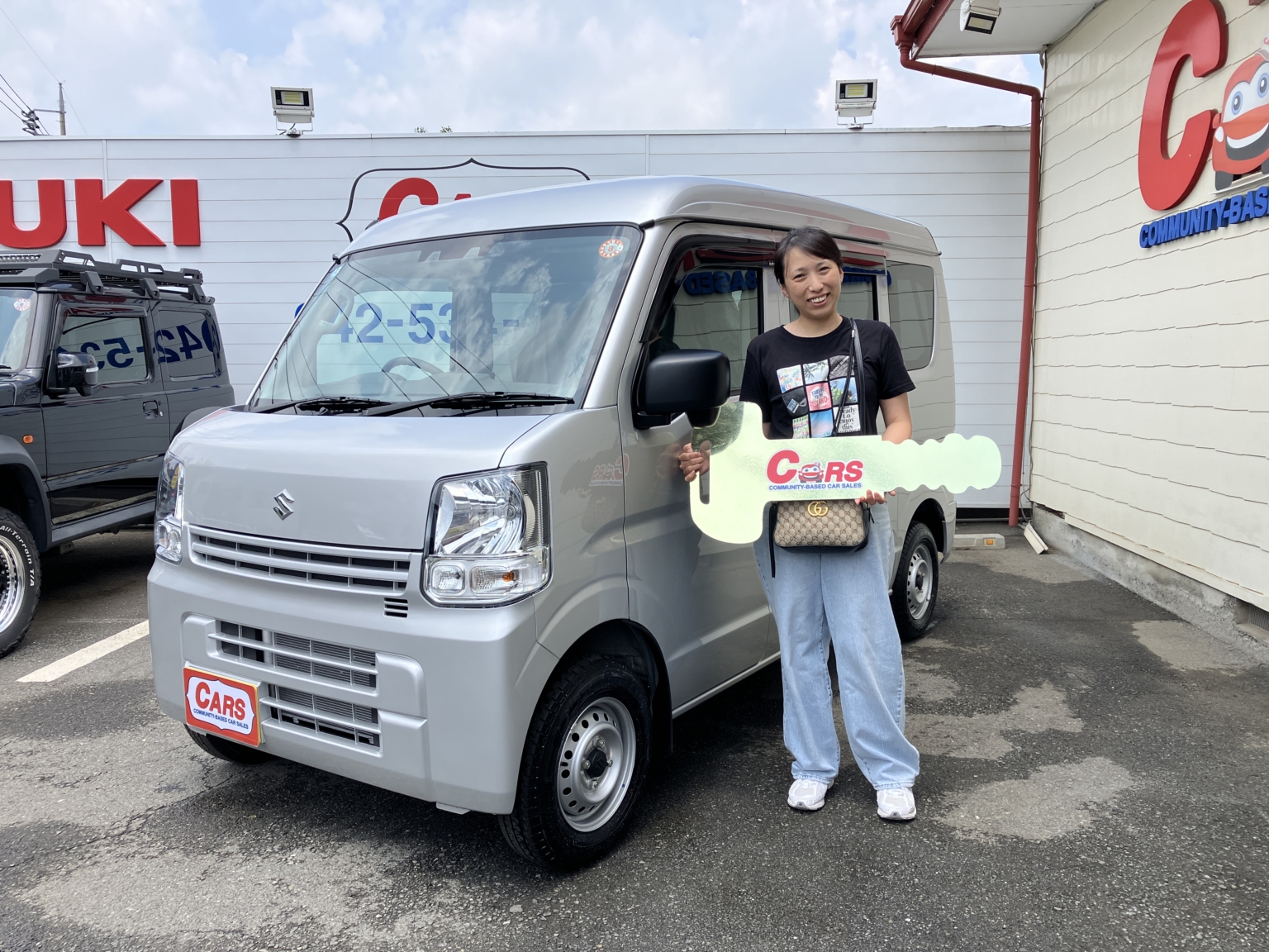 立川市在住　K様　スズキ　エブリィバン　ご納車