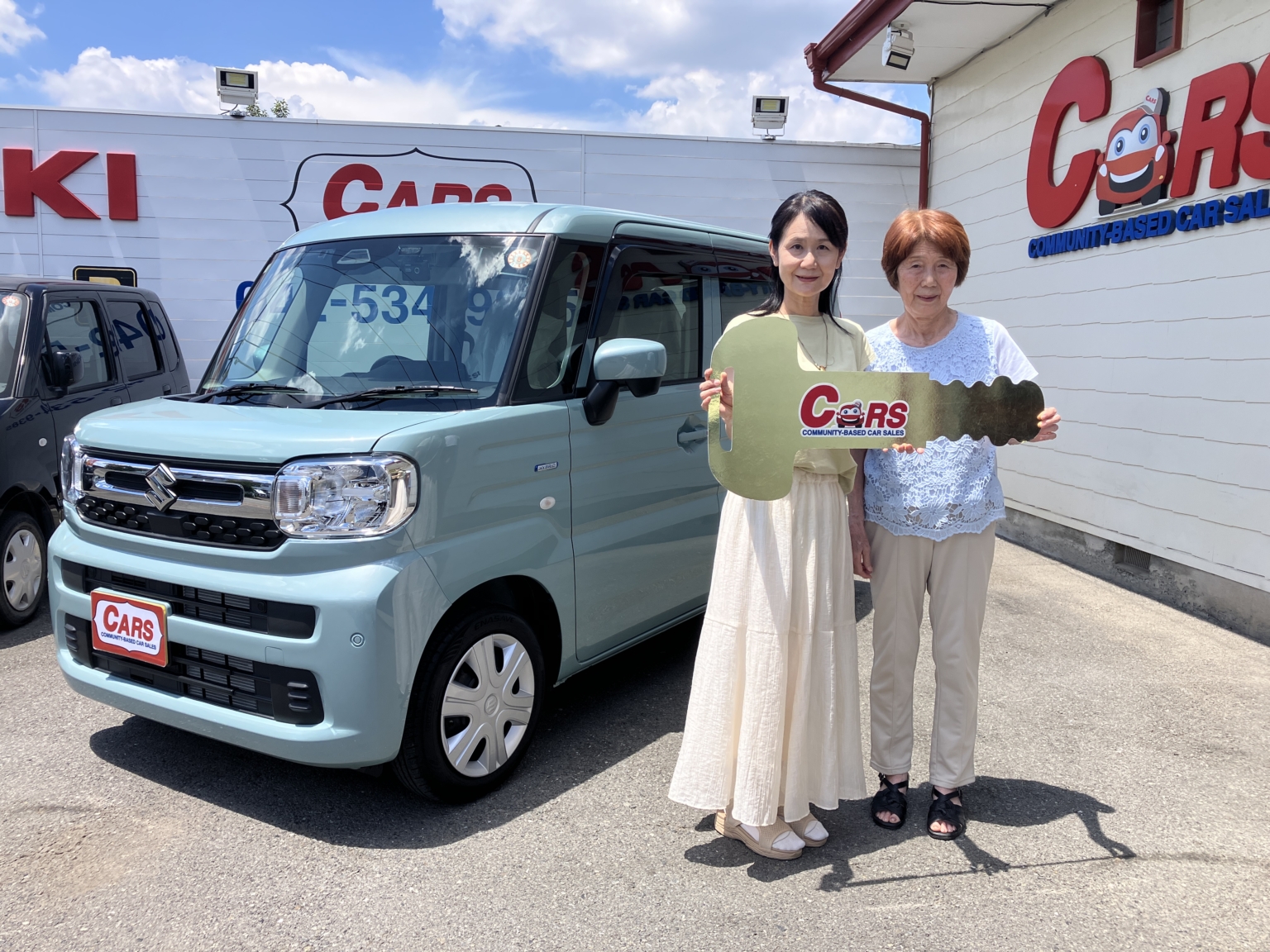 小平市在住　I様　スズキ　スペーシア　ご納車