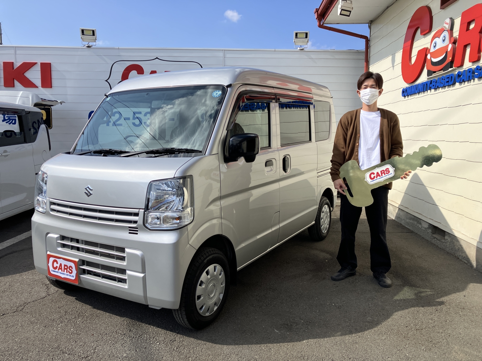八王子市在住　S様　スズキ　エブリイ　ご納車