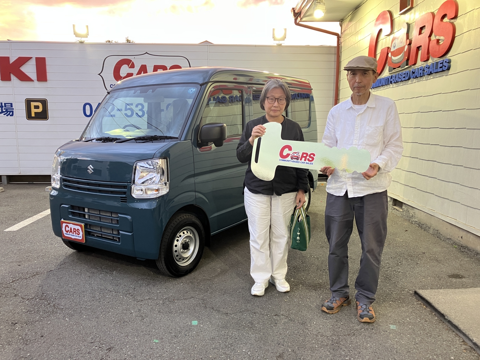 立川市在住　M様　ご納車　スズキ　エブリイ　ご納車